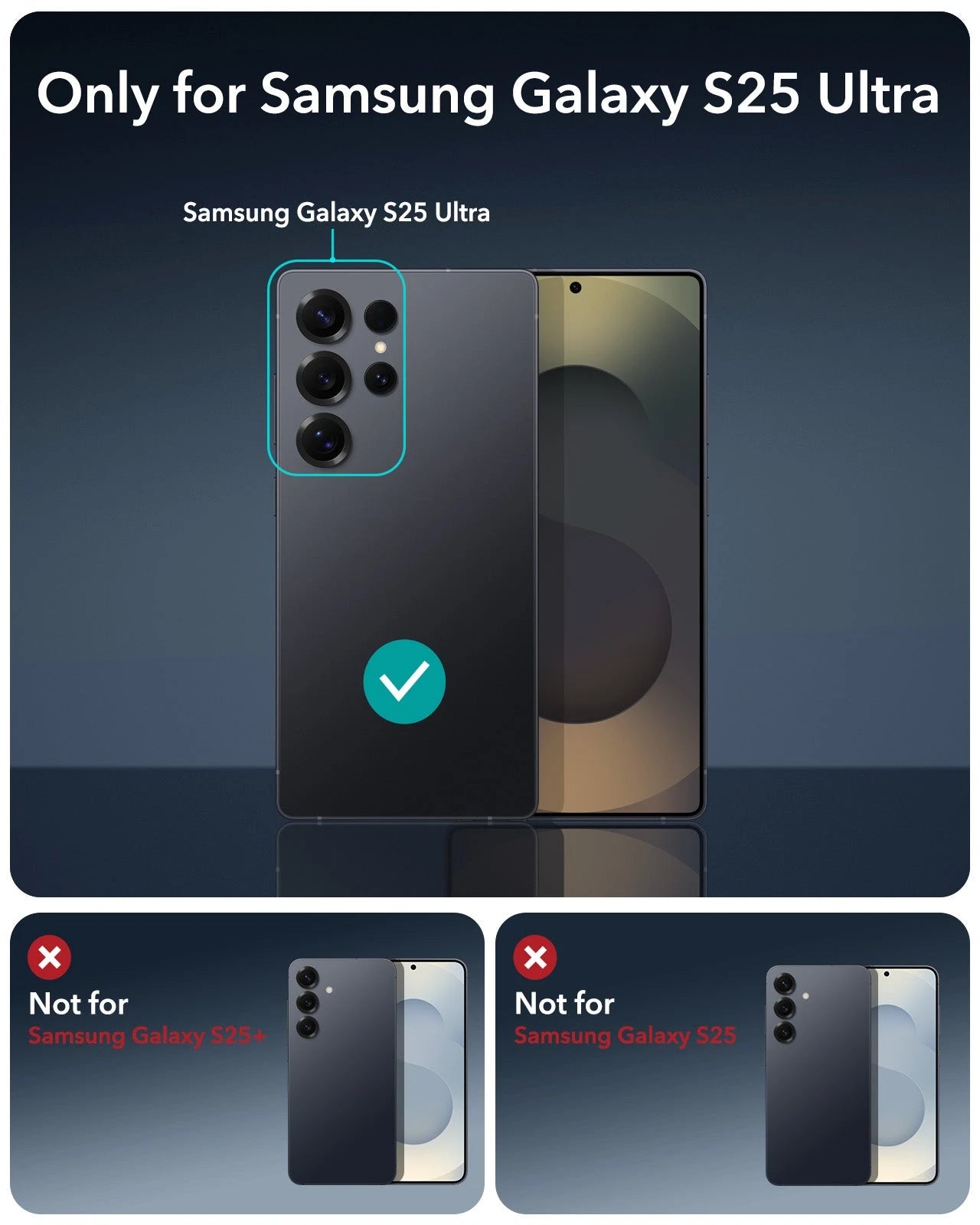 Galaxy S25 Ultra HaloLock Classic Hybrid Case - Frosted Blue ESR ESR