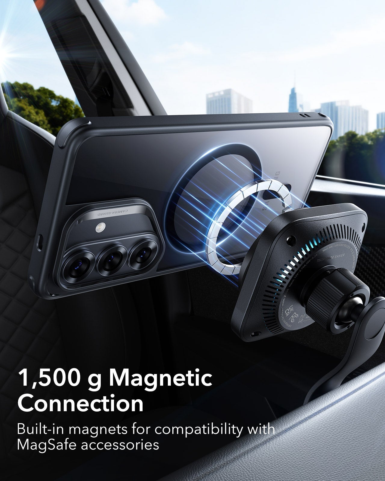 Samsung Galaxy S26 Classic Hybrid Magsafe Case 1500g magnetic connection