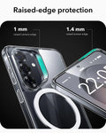 Samsung Galaxy S26 Plus Classic Hybrid Magsafe Case Clear  raised edge protection