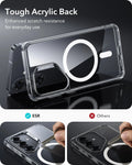 Samsung Galaxy S26 Plus Classic Hybrid Magsafe Case Clear tough acrylic back