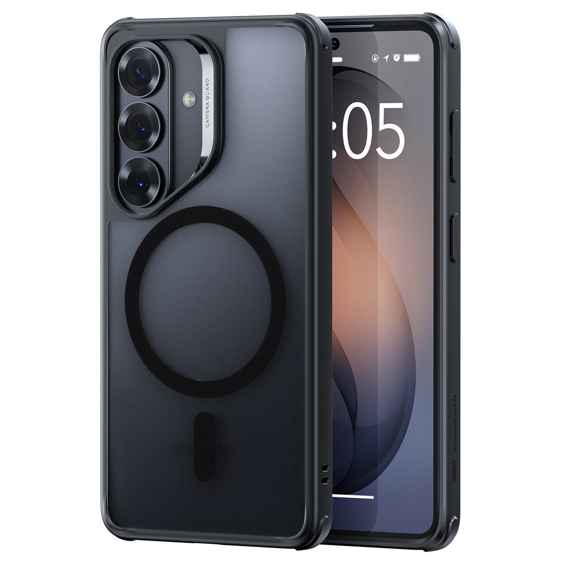 Samsung Galaxy S26 Plus Classic Hybrid Magsafe Case Frosted Black