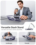 ESR Samsung Galaxy S26 Plus Classic Hybrid Magsafe Case with Stand Clear Versatile Stash Stand 