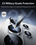 Galaxy S26 Ultra Camera Lens Protector Silver 2X Military-Grade Protection