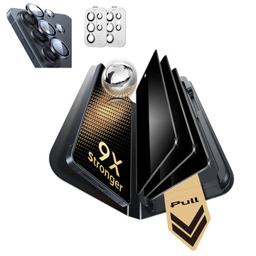 Galaxy S26 Ultra Corning Glass Privacy Screen Protector and Camera Lens Protector