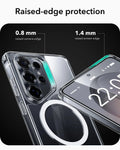 Samsung Galaxy S26 Ultra Classic Hybrid Magsafe Case Clear Raised Edge Protection