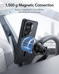 ESR Samsung Galaxy S26 Ultra Classic Hybrid Magsafe Case with Stand Frosted Black 1500g Magnetic Connection
