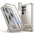 Galaxy S24 Ultra Armor Kickstand Case - Clear Grey - ESR 