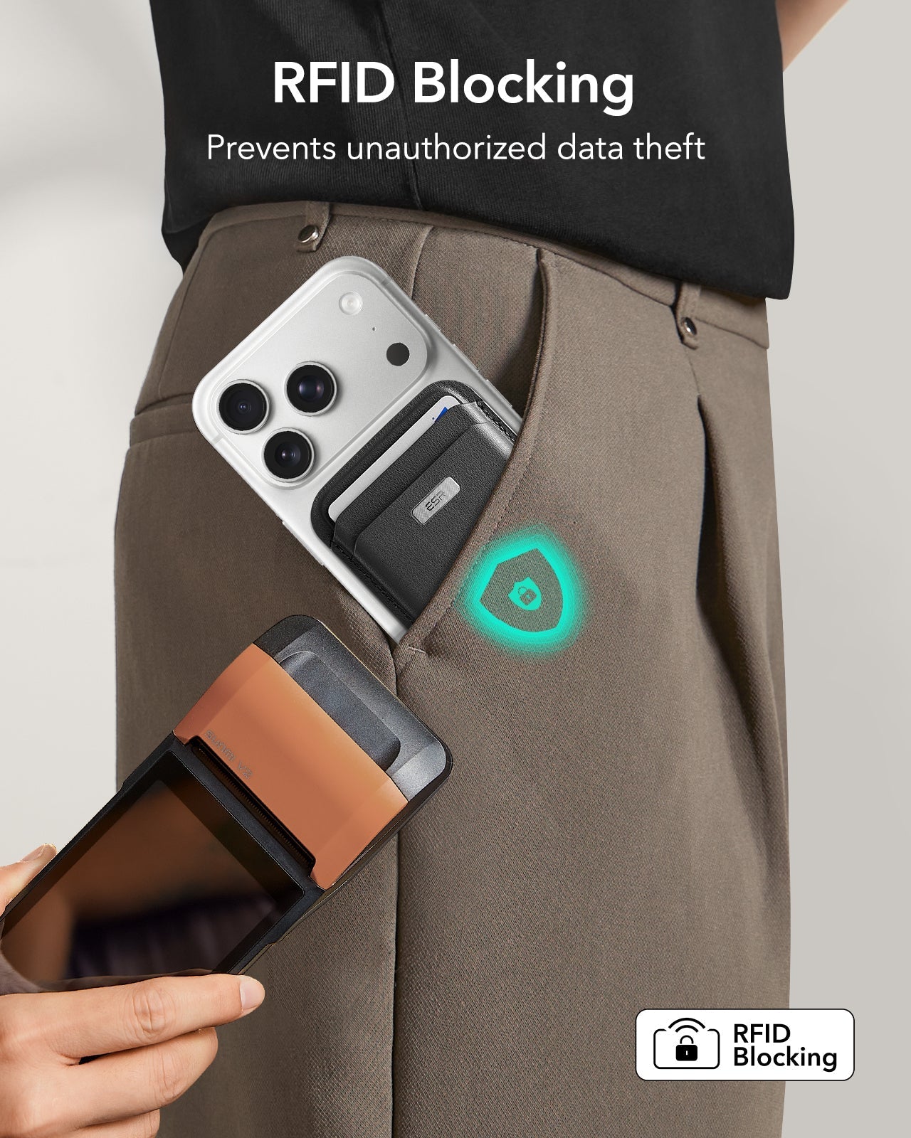 Geo Wallet Boost (HaloLock) - Dark Blue ESR ESR