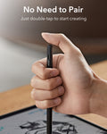 Shift Keyboard Case (Detachable) With Black Digital Pencil Bundle -no need to pair