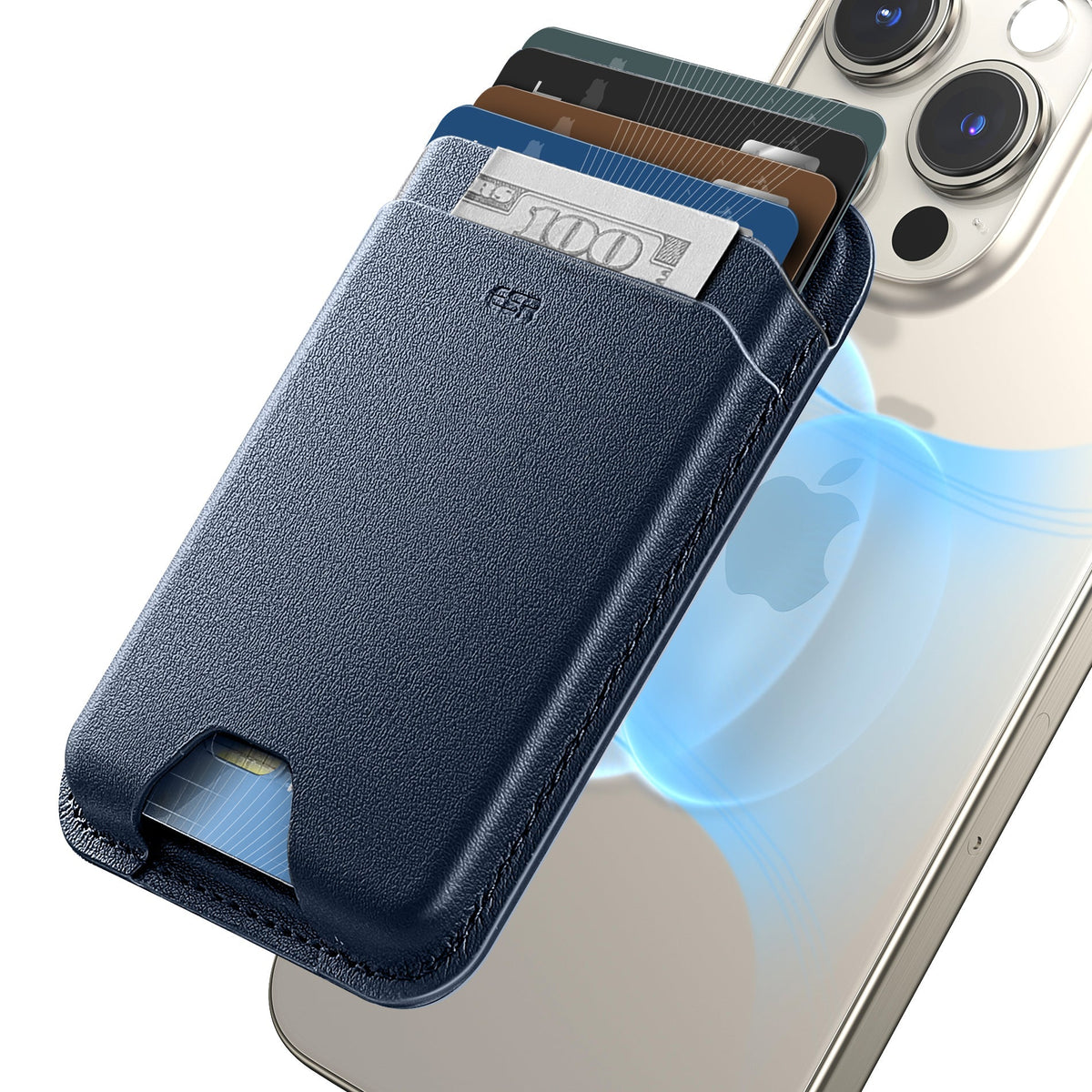 Magnetic Wallet Boost Dark Blue