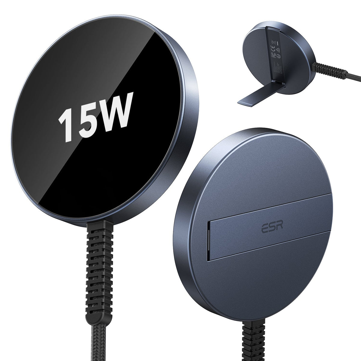Magnetic Charging Pad Dark Blue