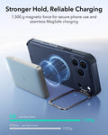ESR Navy Blue iPhone 18 Pro Tough Phone Case Magsafe with Stand Stronger Hold,Reliable Charging