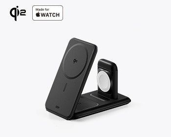 Qi2 3-in-1 Travel Wireless Charging Set