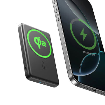 Qi2 5000mAh MagSafe Power Bank black 1