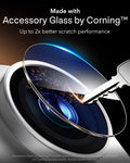 ESR Silver iPhone 18 Pro Corning Glass Camera Lens Protector Made with Accessory Glass by Corning™