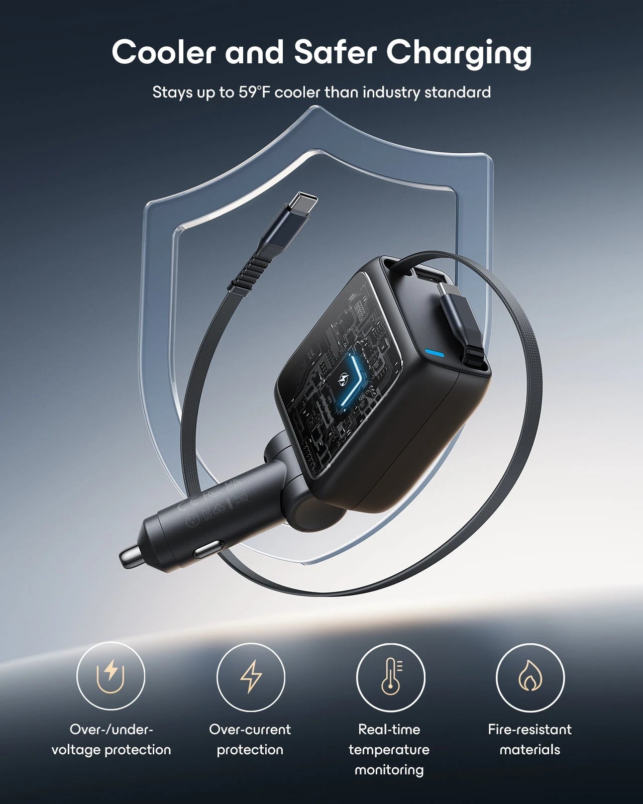 Cooler and Safer Charging
