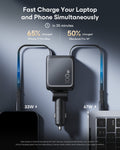 Fast Charge Your Laptop  and Phone Simultaneously