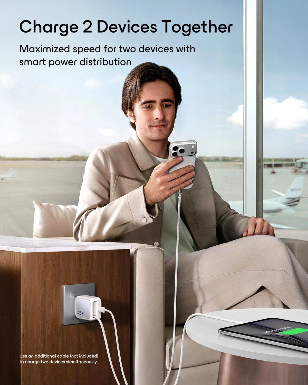 Charge 2 Devices Together
