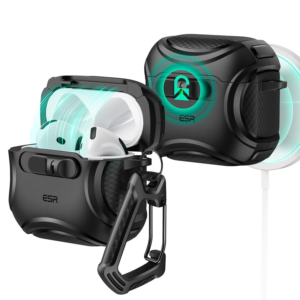 AirPods 4 Cyber FlickLock Case