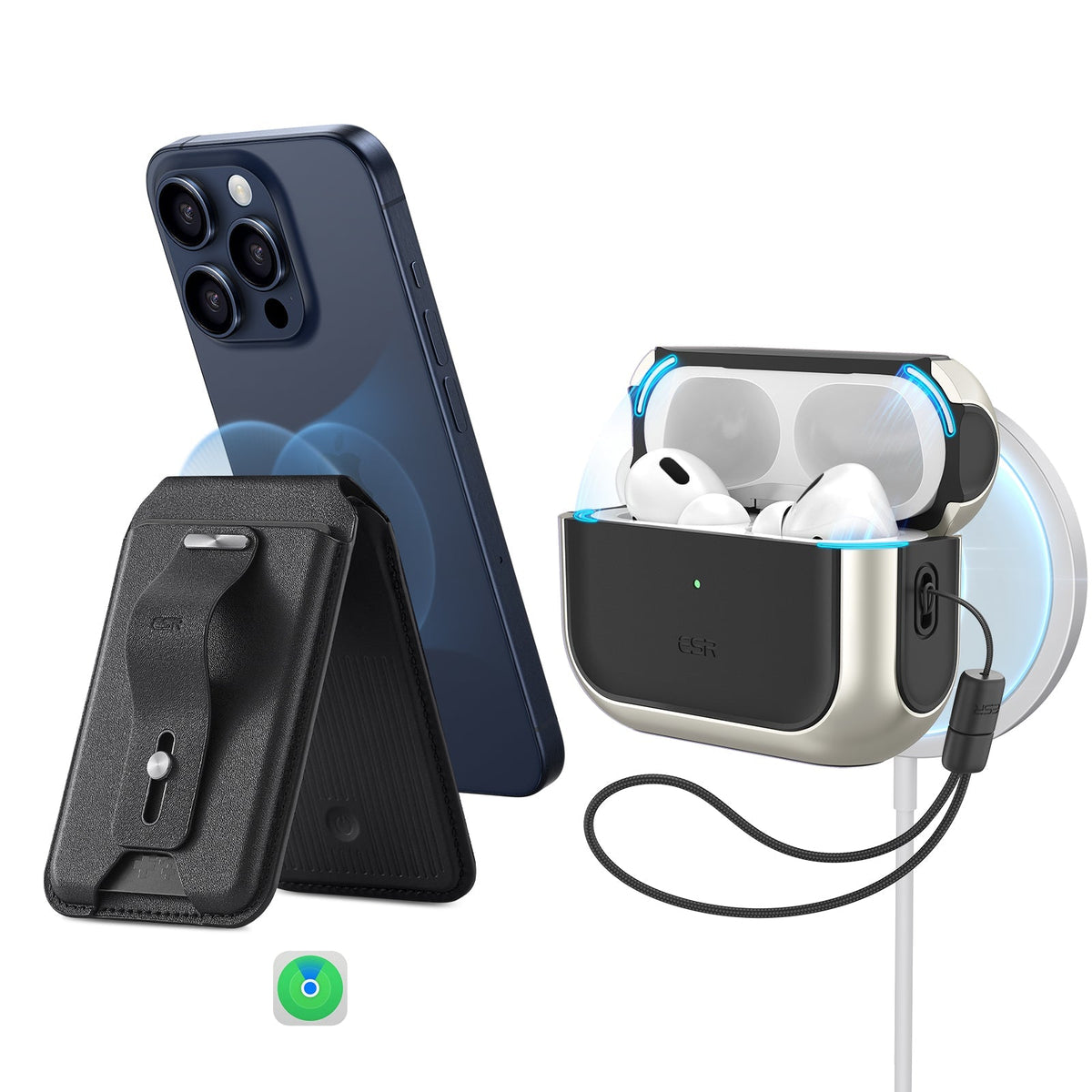 Orbit Hybrid Everyday Carry Bundle AirPods Pro Titanium
