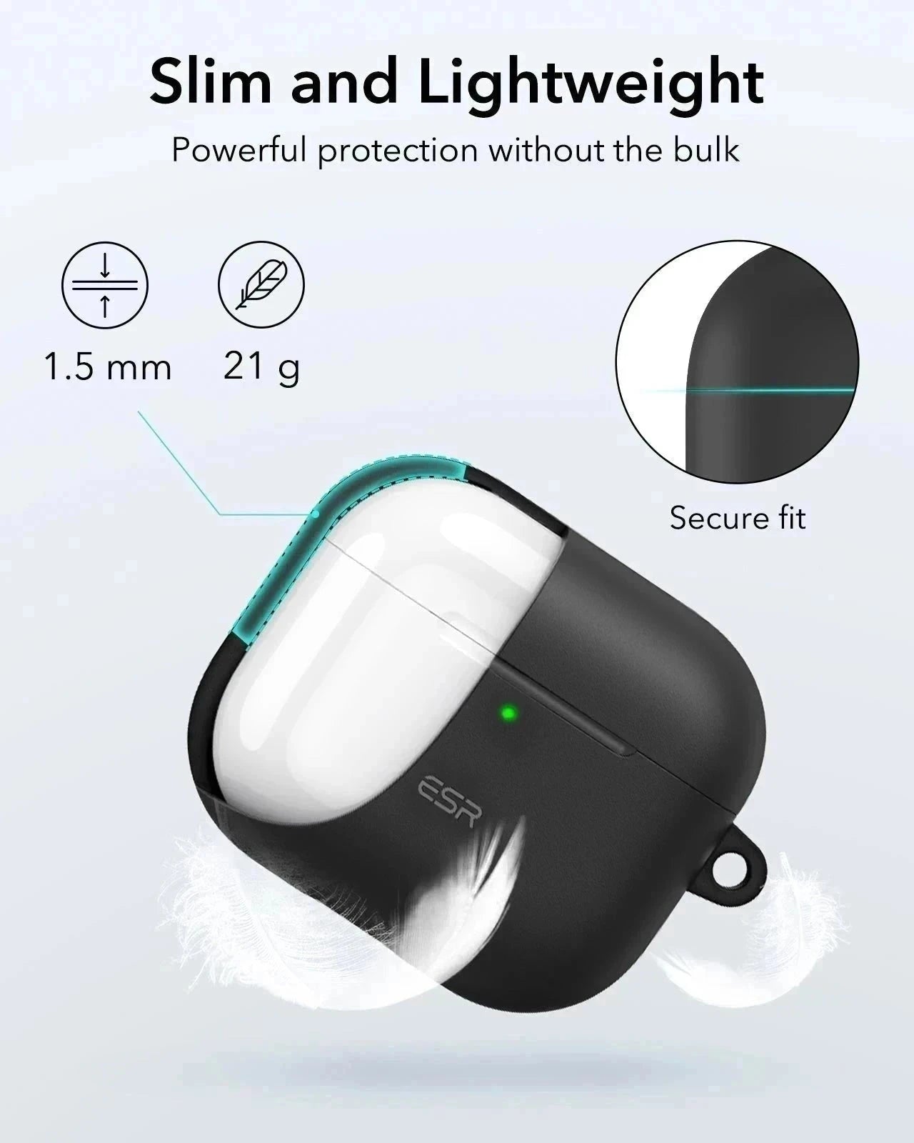 AirPods 4 Cloud Soft Case - Black ESR ESR