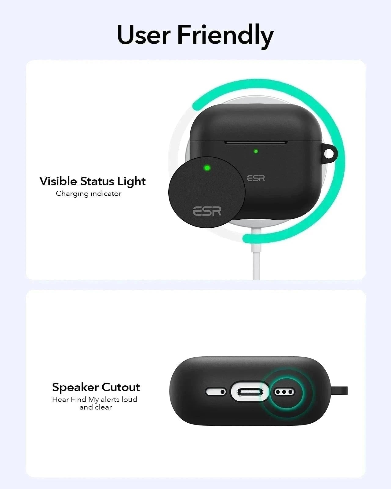 AirPods 4 Cloud Soft Case - Black ESR ESR