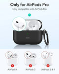 AirPods Pro (2023/2022/2019) Cloud Soft Case (HaloLock) - Black ESR ESR