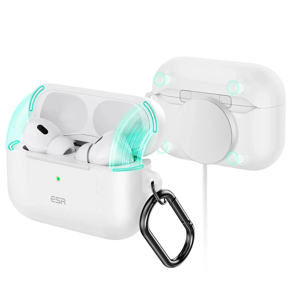 AirPods Pro (2023/2022/2019) Cloud Soft Case (HaloLock) - Brilliant White ESR ESR