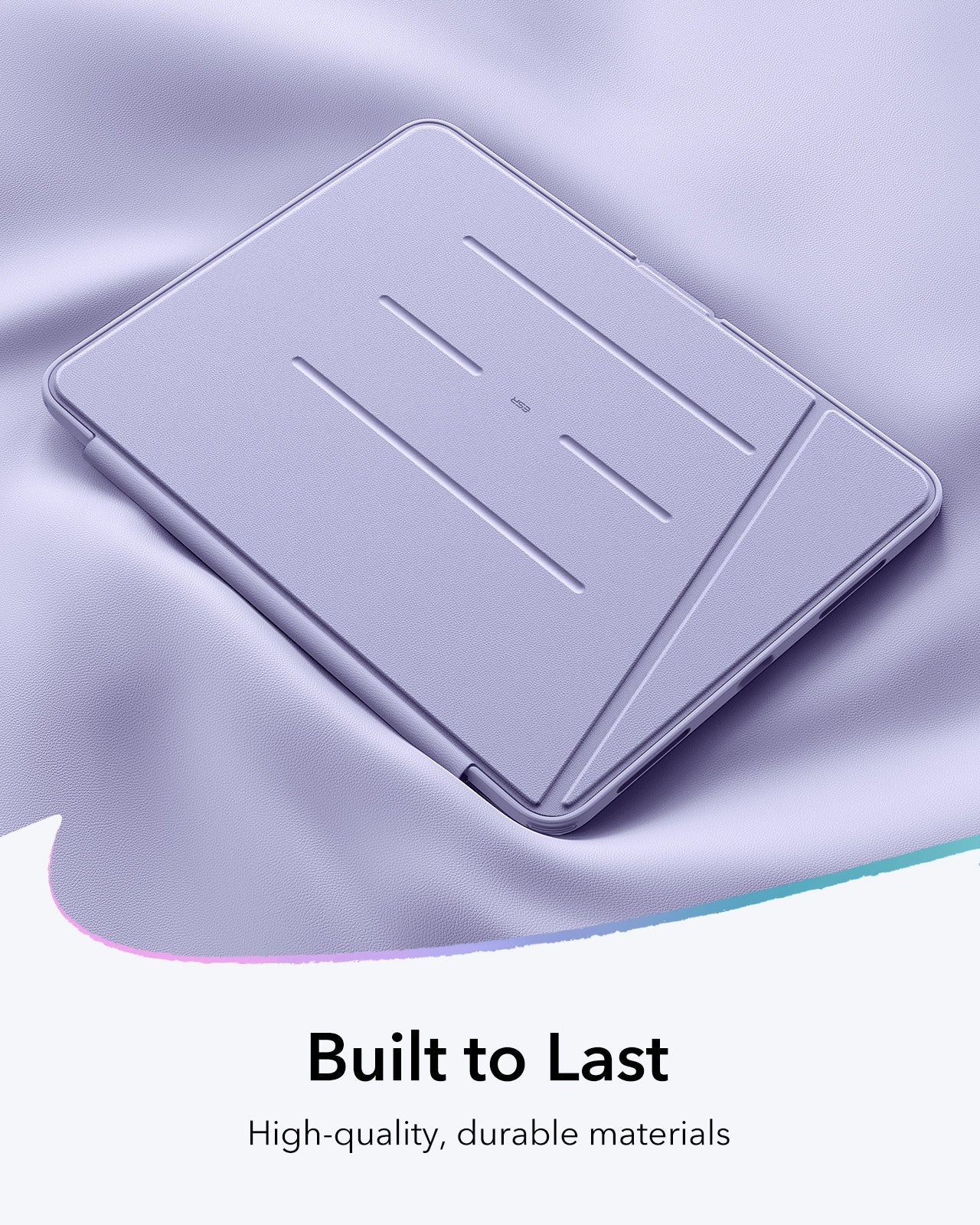 iPad 11" (A16) 2025 Bundle Flip Magnetic Case with Pencil Holder & Armorite® Protection - Light Purple ESR ESR
