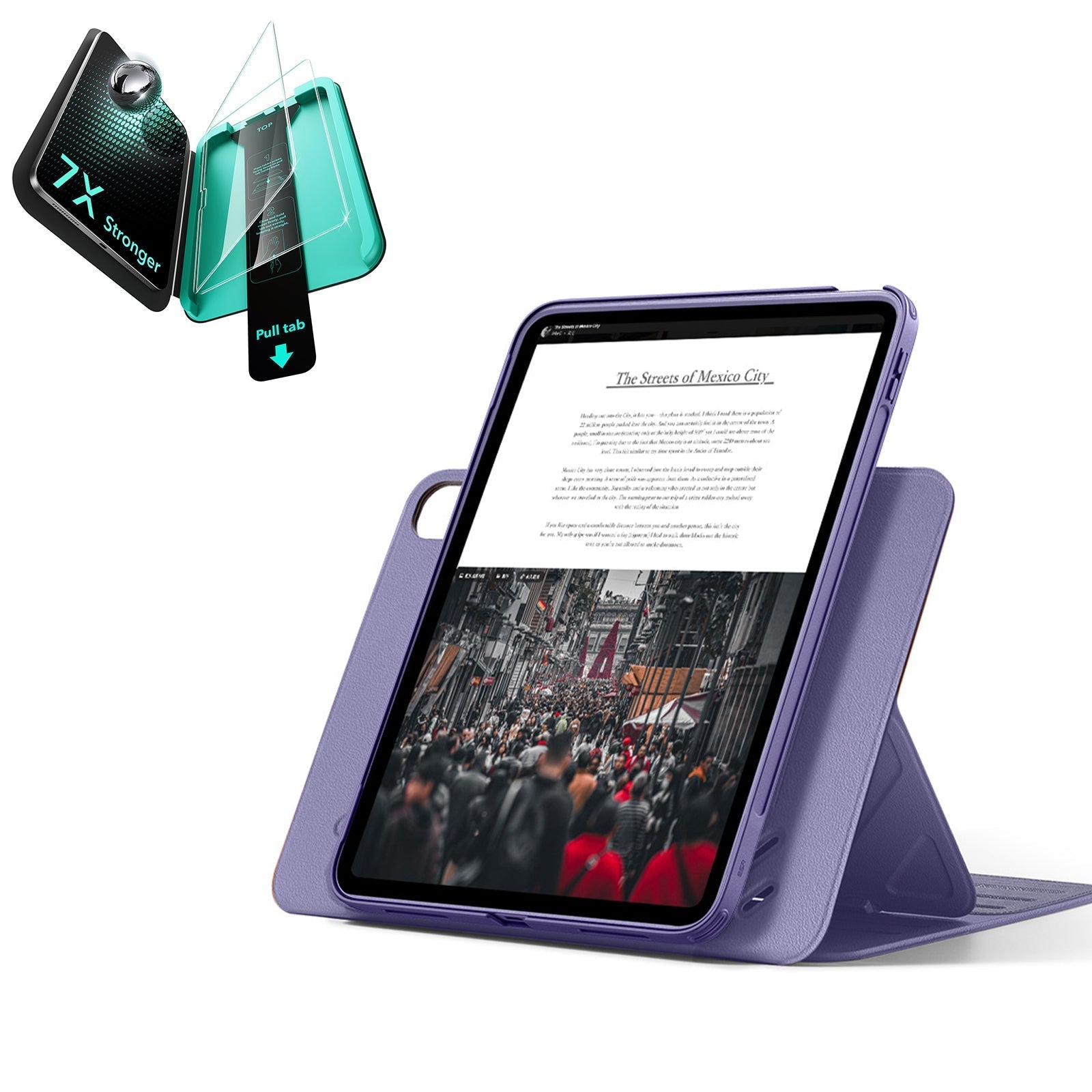 iPad 11" 2025 Bundle Shift Magnetic Case & Armorite® Protection