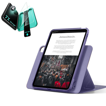 iPad 11" (A16) 2025 Bundle Shift Magnetic Case & Armorite® Protection - Purple ESR ESR