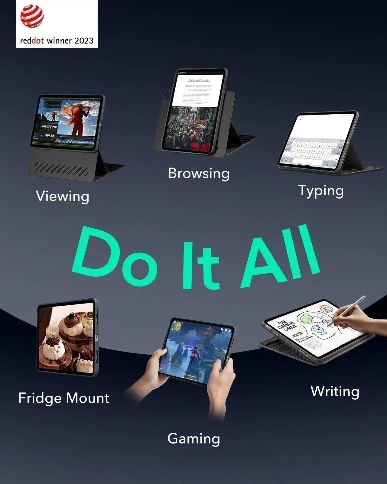 iPad 11" (A16, 2025) Shift Magnetic Case - Purple ESR ESR