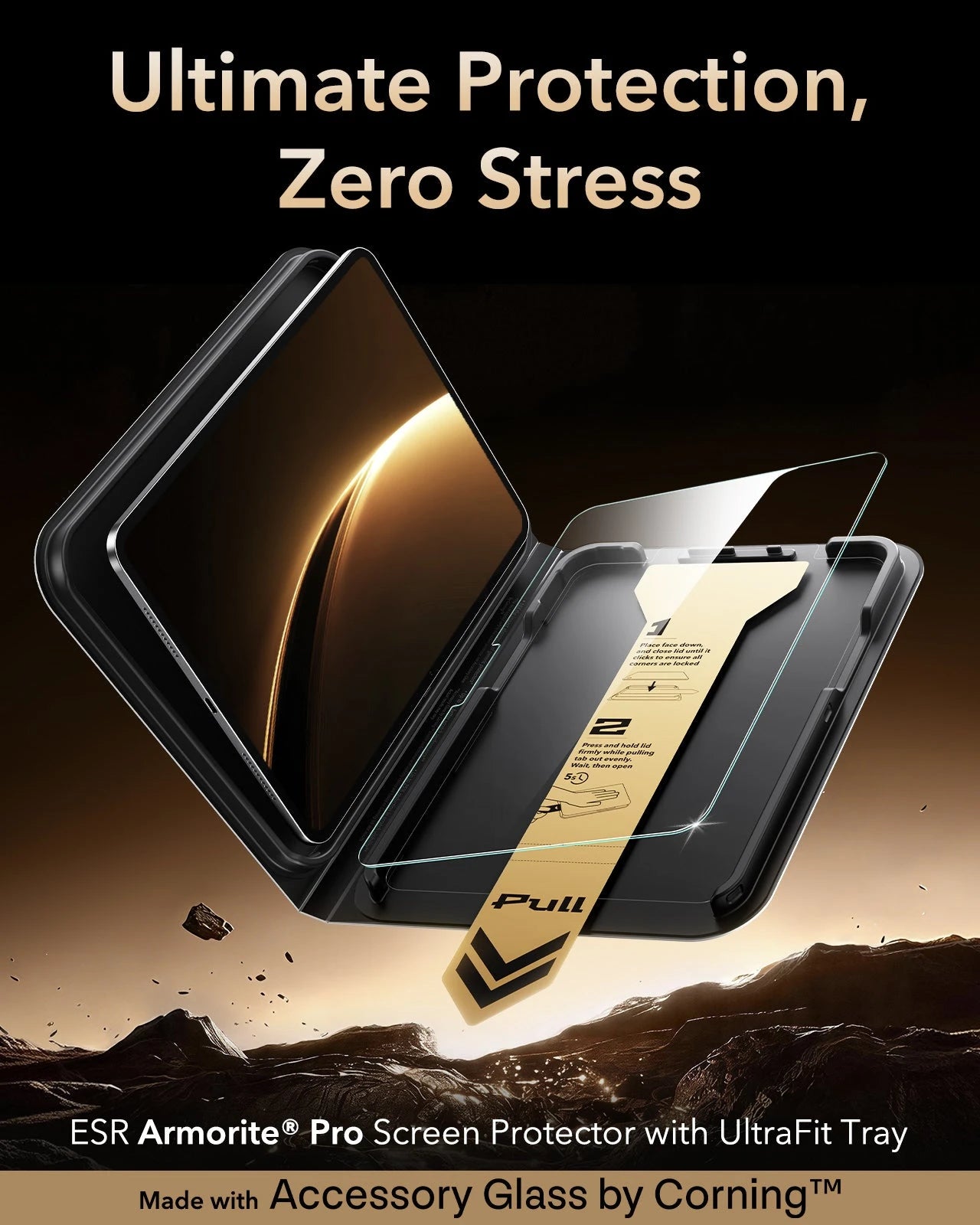 iPad 11" (A16) 2025 UltraFit Armorite® Pro Screen Protector - 1 Pack ESR ESR