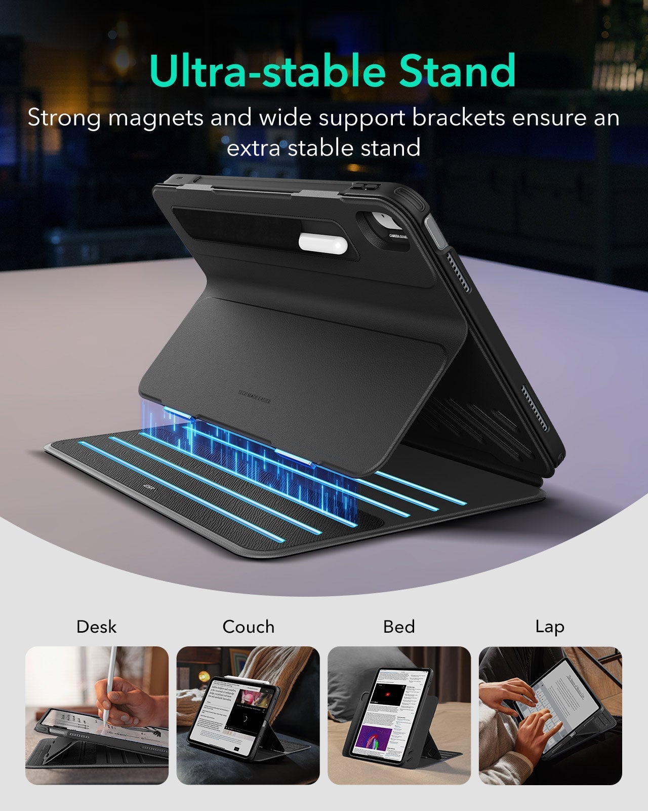 iPad 11" (A16, 2025) Shift Magnetic Case - Black ESR ESR