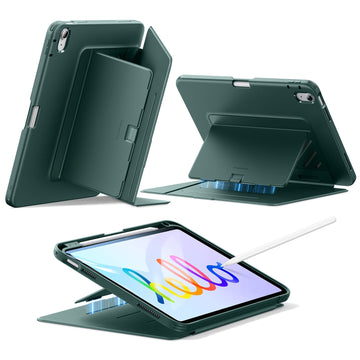 iPad 11" (A18) 2026 Flip Magnetic Case with Pencil Holder - Green ESR ESR