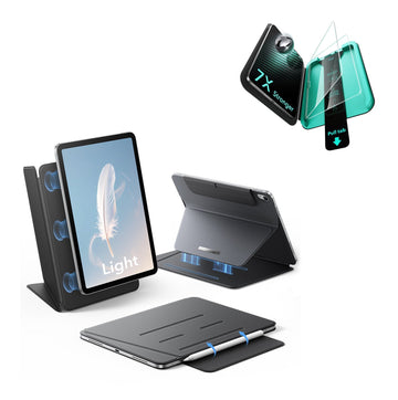 iPad Air 11" (M4) 2026 AirStance Magnetic Protection Bundle - Black ESR ESR