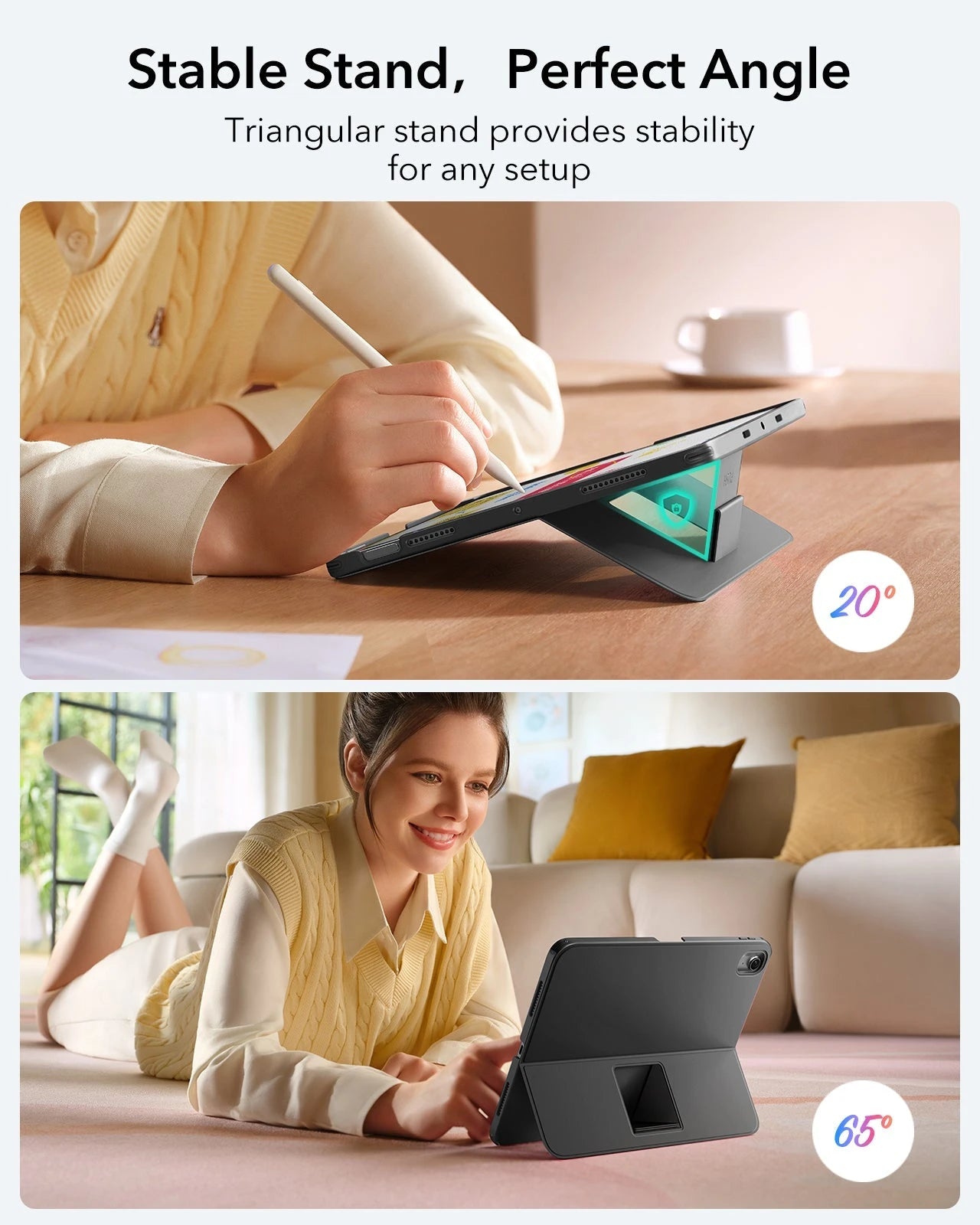 ipad case with perfect angle