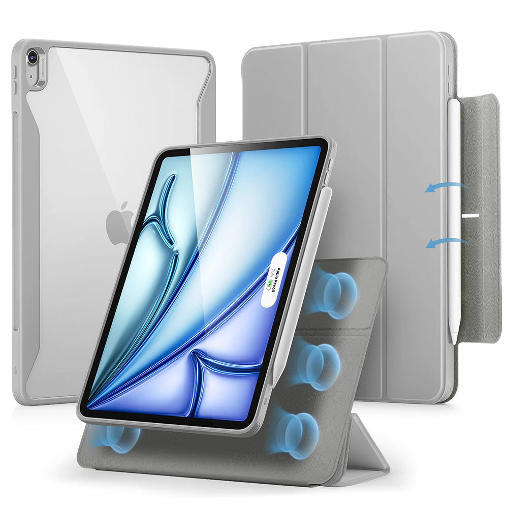 iPad Air 11" (M4) 2026 Rebound Hybrid Case 360 - Grey ESR ESR