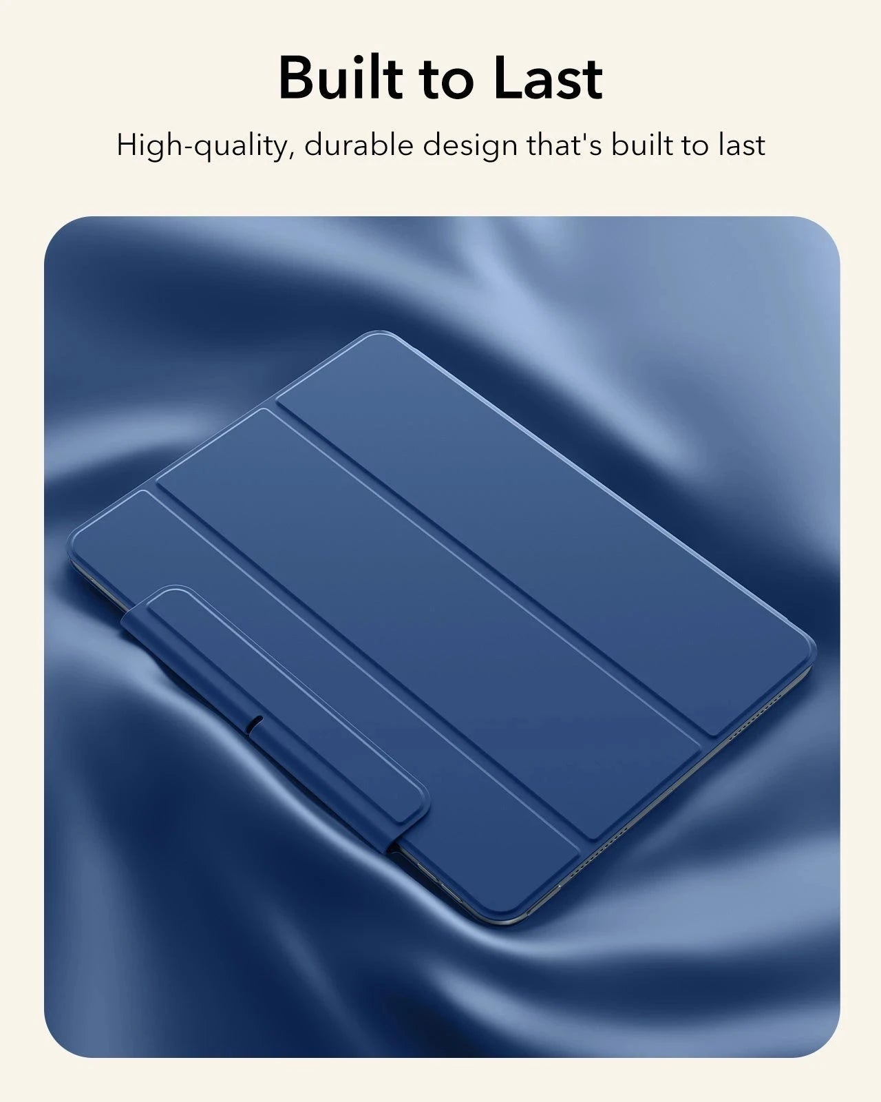 iPad Air 11" (M4) 2026 Rebound Magnetic Case - Navy Blue ESR ESR
