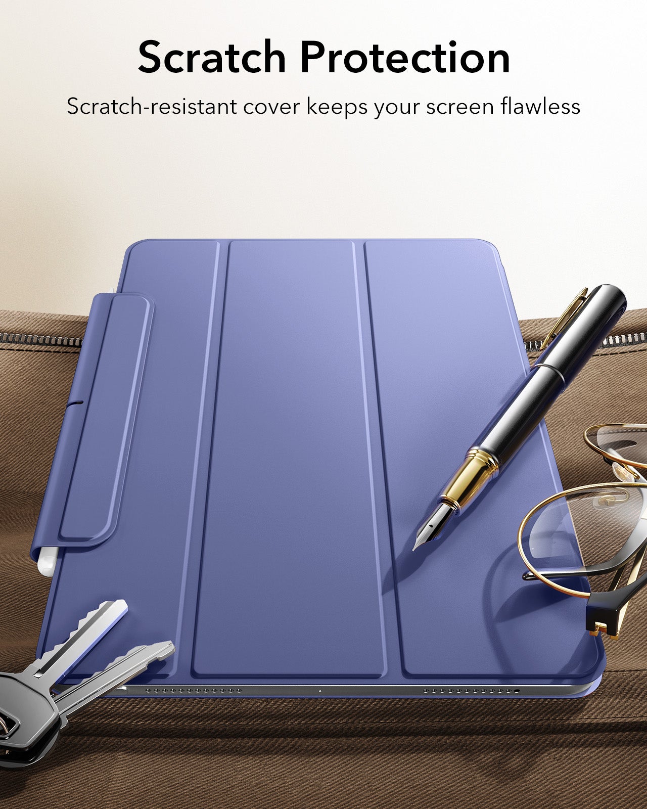 iPad Air 11" (M4) 2026 Rebound Magnetic Case - Purple ESR ESR