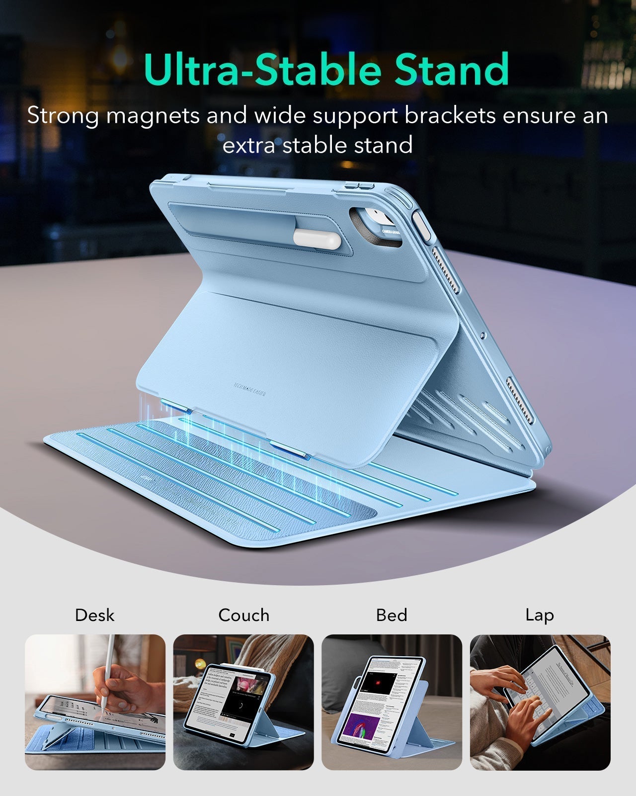 iPad Air 11" (M4) 2026 Shift Magnetic Case - Blue ESR ESR