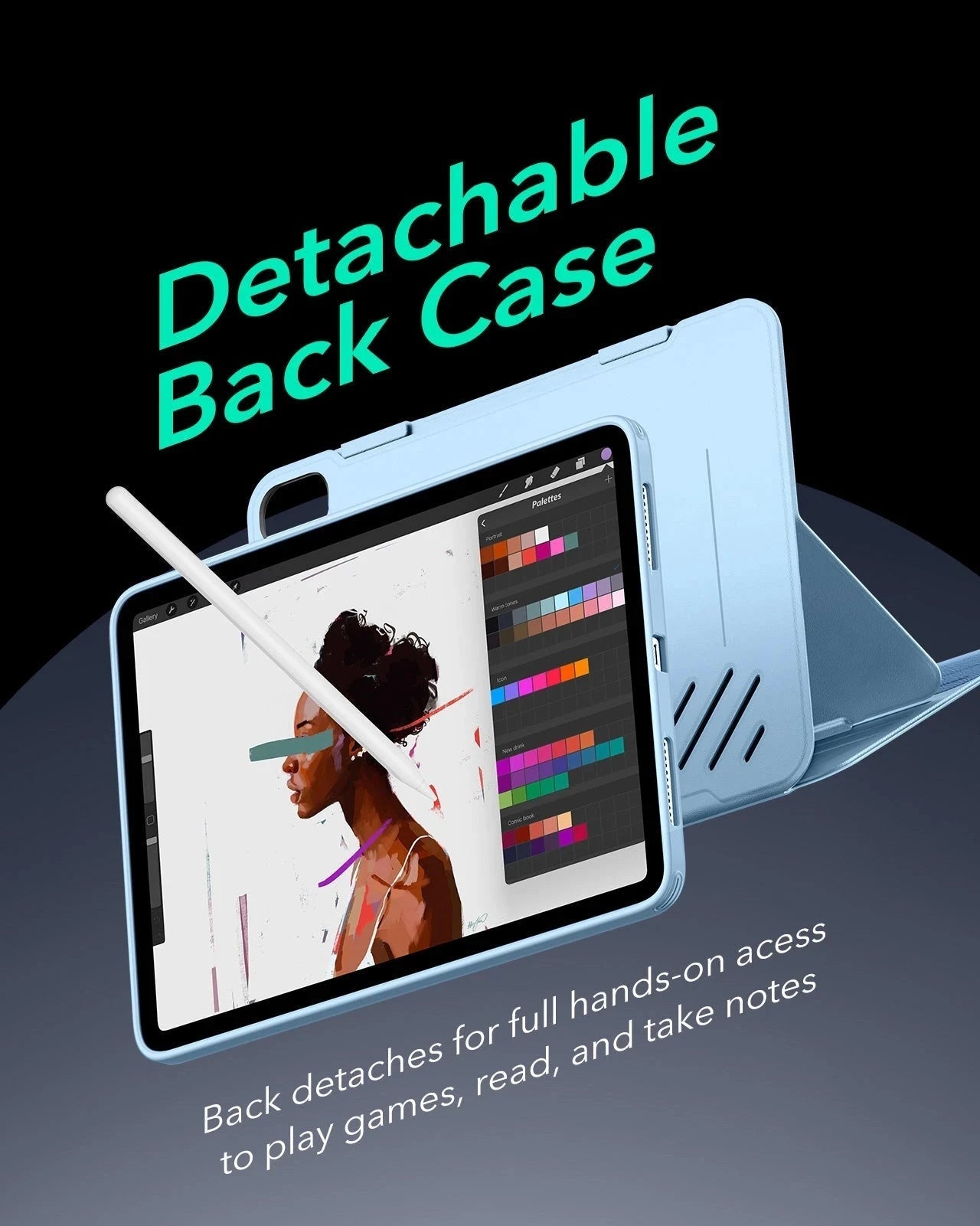 iPad Air 11" (M4) 2026 Shift Magnetic Case - Blue ESR ESR