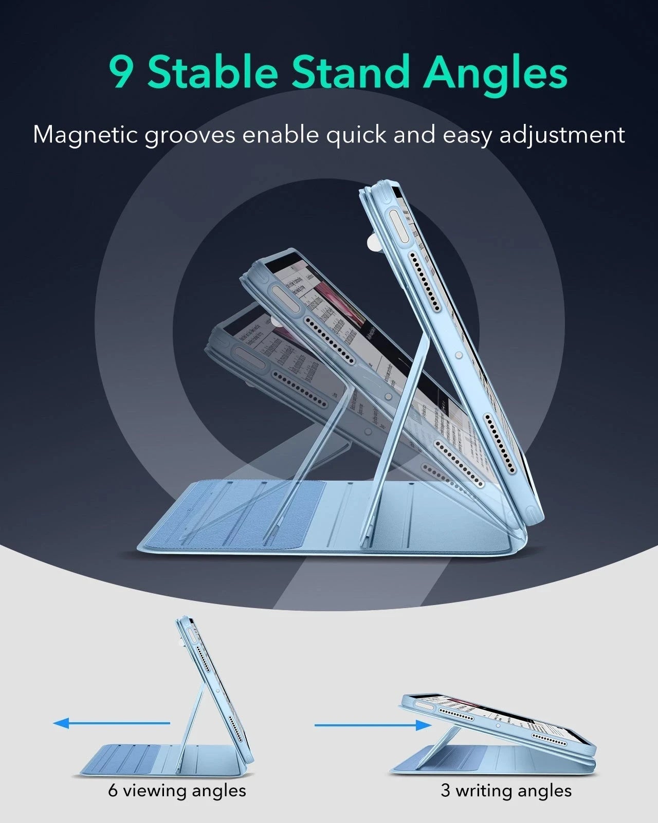 iPad Air 11" (M4) 2026 Shift Magnetic Case - Blue ESR ESR