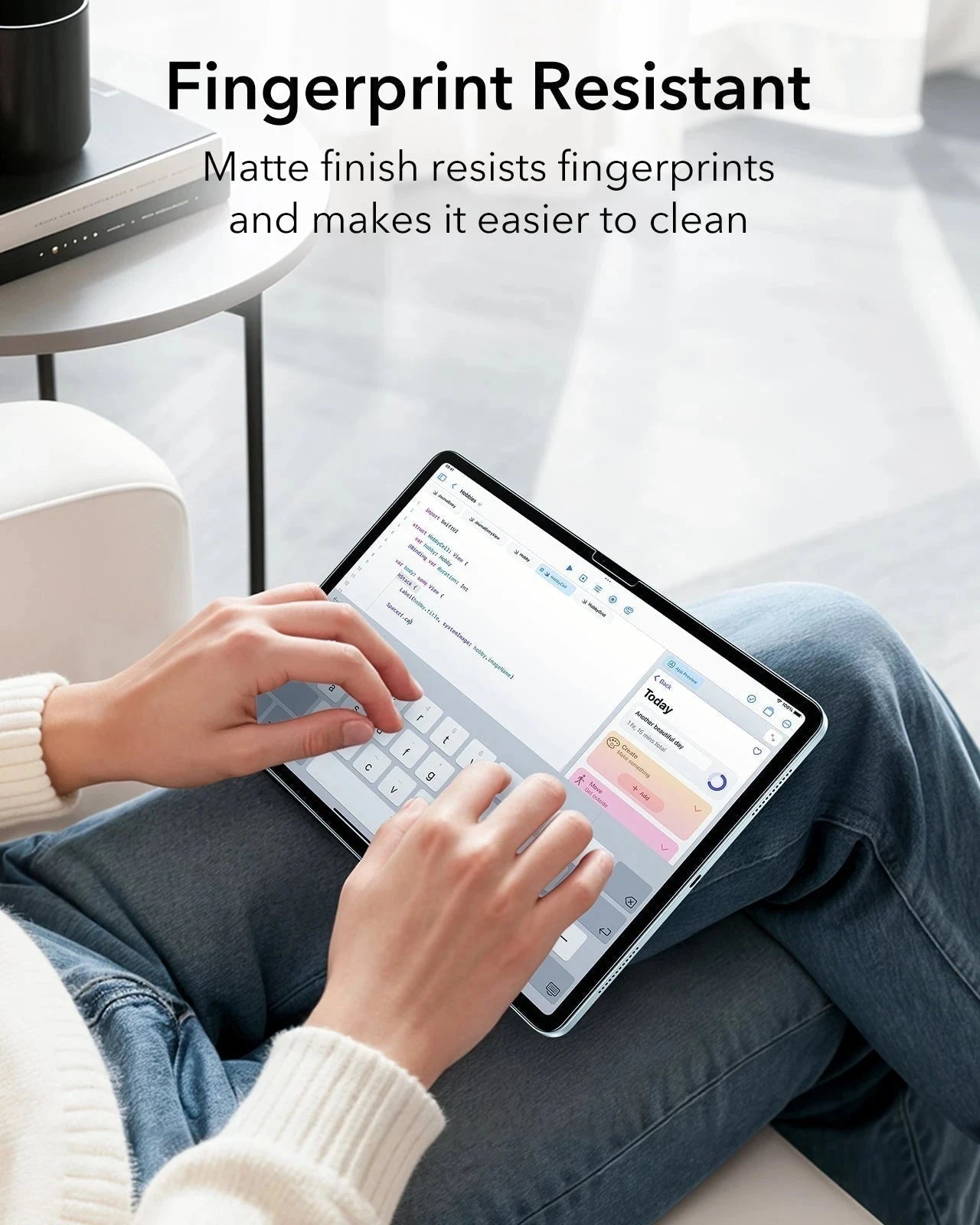 iPad Air 11" (M4) 2026 UltraFit Classic Paper-Feel Screen Protector – 2 Pack ESR ESR