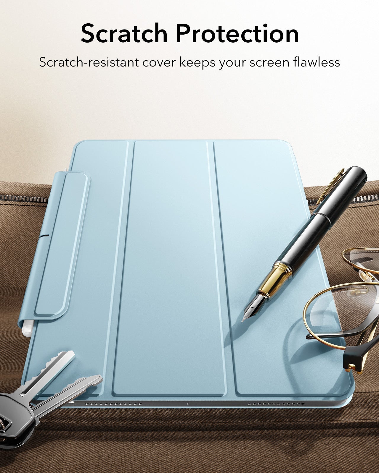 iPad Air 13" (2025) Rebound Magnetic Case - Light Blue ESR ESR