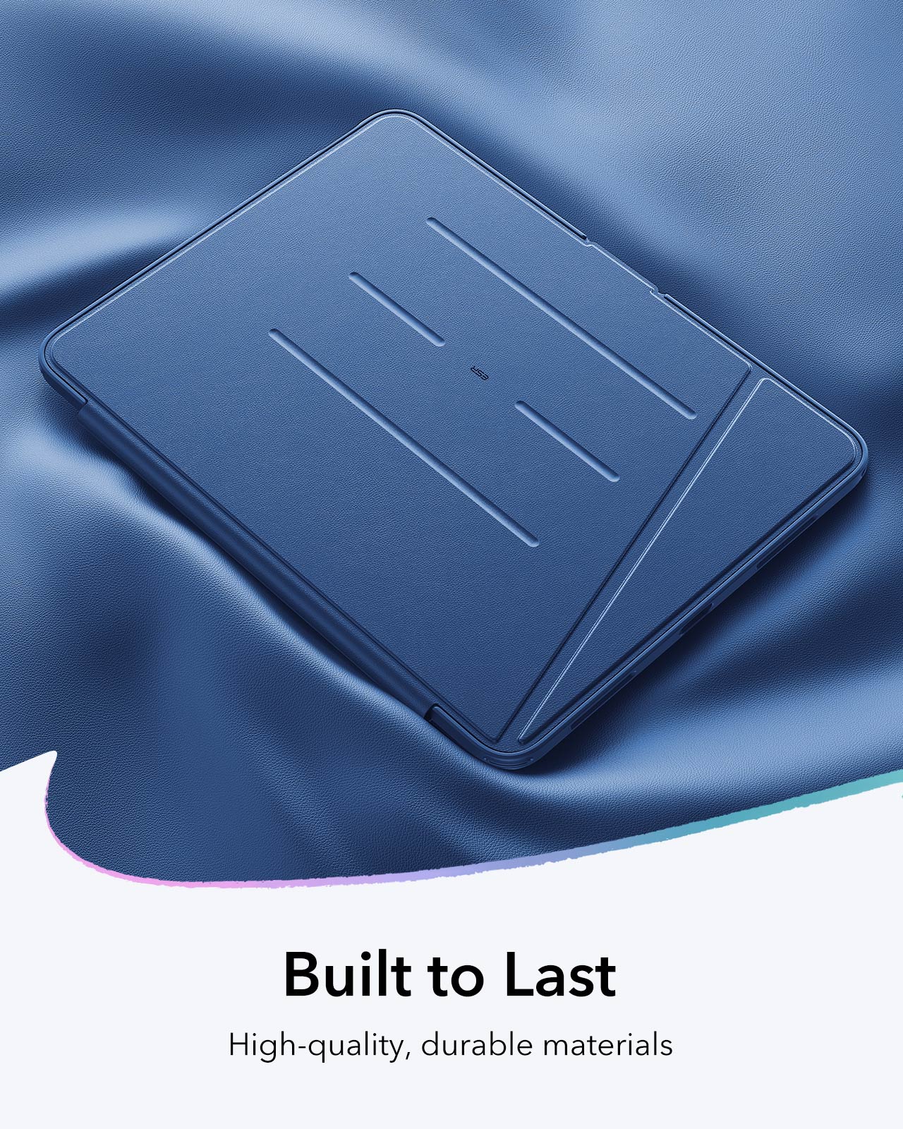 iPad Air 13" (M4) 2026 Bundle Flip Magnetic Case with Pencil Holder & Armorite® Paper-Feel Protection - Navy Blue ESR ESR