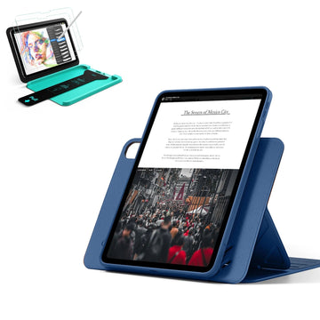 iPad Air 13" (M4) 2026 Bundle Shift Magnetic Case & Armorite® Paper-Feel Protection - Navy Blue ESR ESR