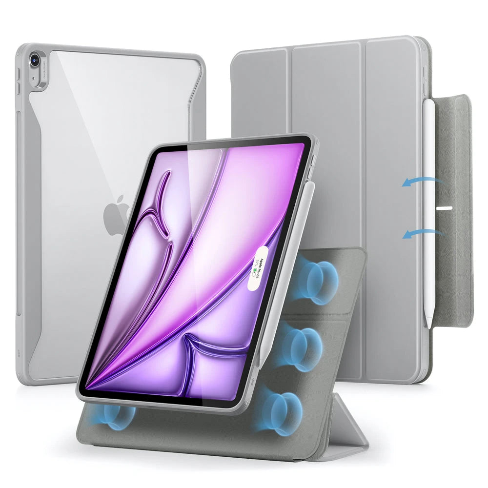 iPad Air 13" (M4) 2026 Rebound Hybrid Case 360 - Grey ESR ESR