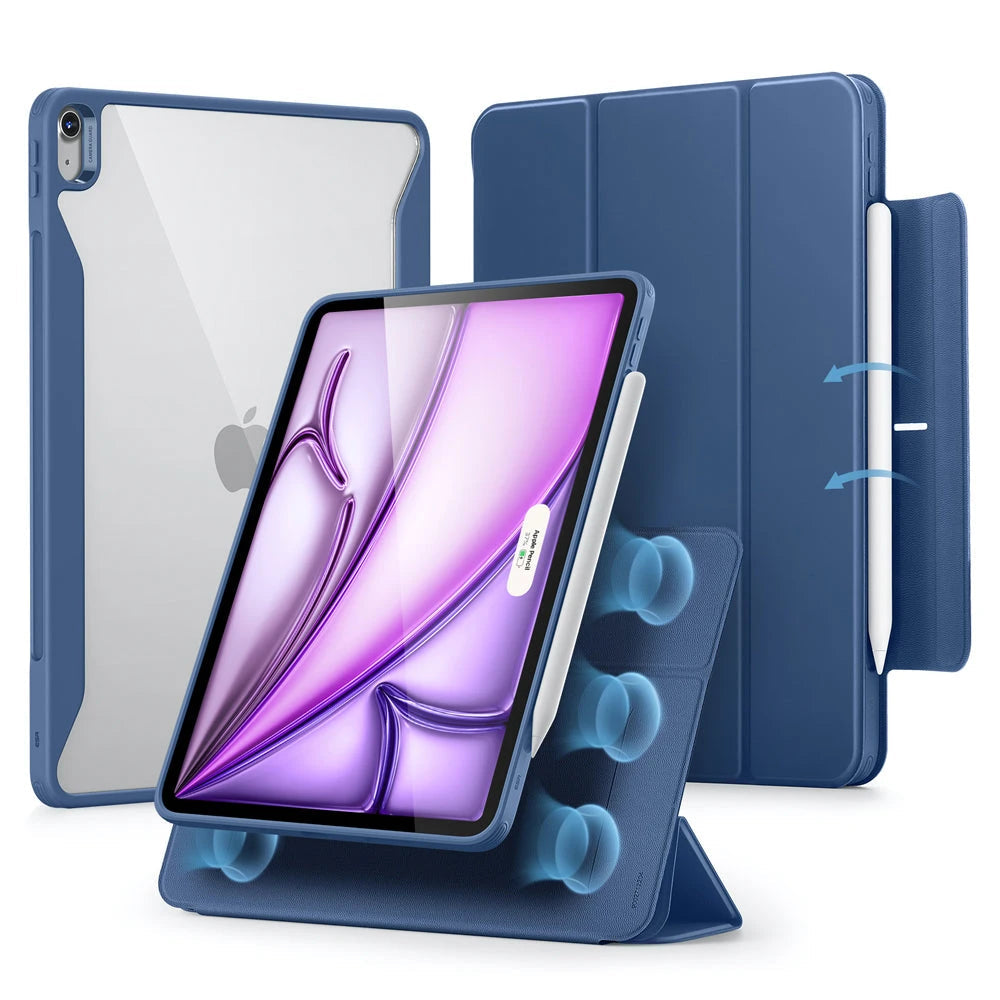 iPad Air 13" (M4) 2026 Rebound Hybrid Case 360 - Navy Blue ESR ESR