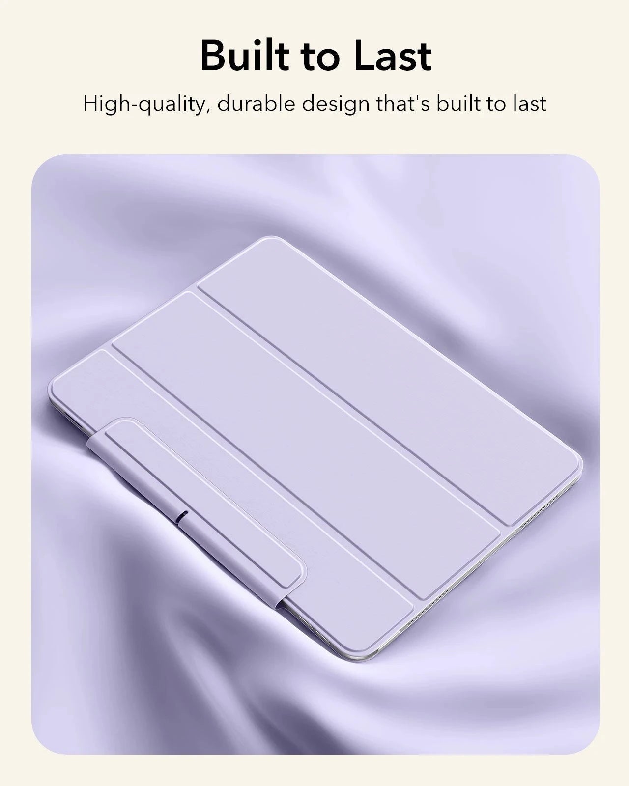 iPad Air 13" (M4) 2026 Rebound Magnetic Case - Light Purple ESR ESR